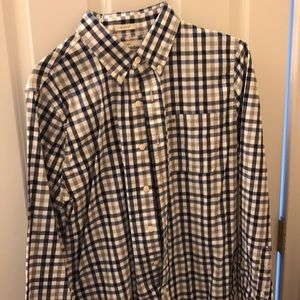 Abercrombie muscle button down